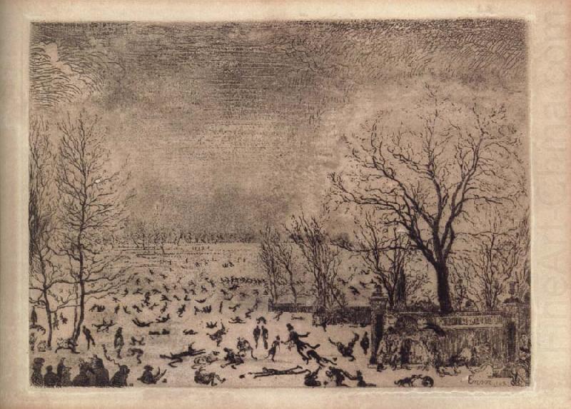 The Skaters, James Ensor